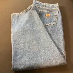 Carhartt B17 DST Relaxed Fit Tapered Leg Jeans 40x32 Medium-Blue Discontinued